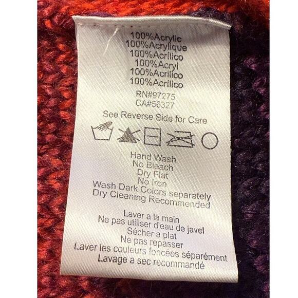 Fox‎ Racing Women's Glimmer Cardigan Sweater Red Size Small Open Front - Picture 6 of 6